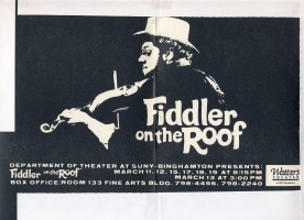 Fiddler on the Roof - poster